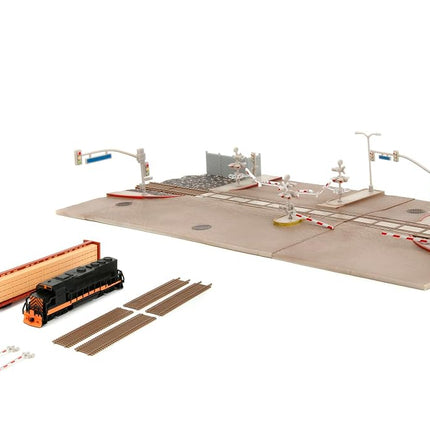 JADA Fast & Furious Final Race Train Nano Scene & 