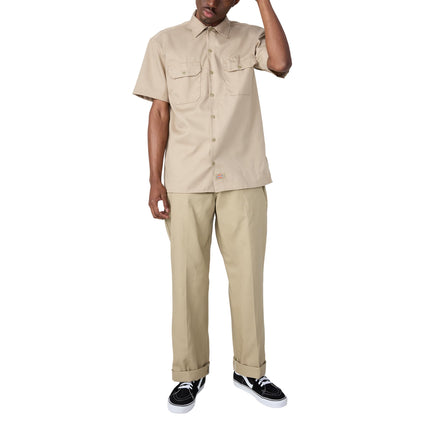 Dickies Original 877 Loose Fit Work Pants, Khaki, 40W x 34L