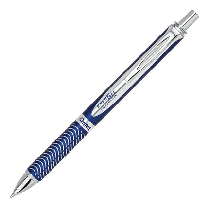 Energel Premium Liquid Gel Pen .7Mm Black Ink 1/Pkg-Navy Barrel