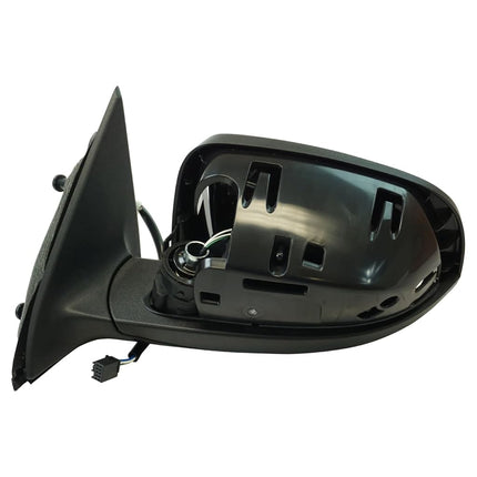 Exterior Power Mirror Black Smooth LH Driver Side for Jeep Cherokee SUV