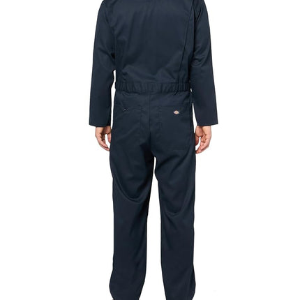Dickies Flex Long Sleeve Coveralls Long Sleeve Jumpsuit, Dark Navy, M Big Tall