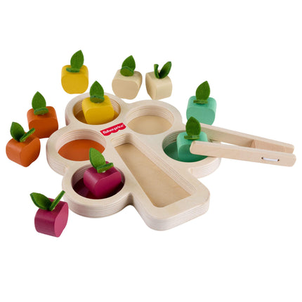 Fisher-Price Wood Montessori Sorting Tree Learning Activity, Ages 3+ Years
