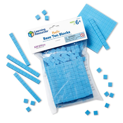 Learning Resources Base Ten Blocks Activity Set (Set of 121)