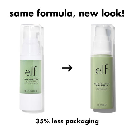 e.l.f. Tone Adjusting Face Primer Large - Neutralising Green