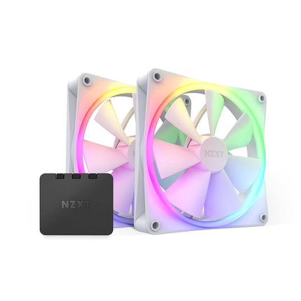NZXT F140 RGB Twin Pack - 2x 140mm PWM RGB Fans + 