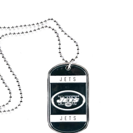 NFL New York Jets Dog Tag Necklace