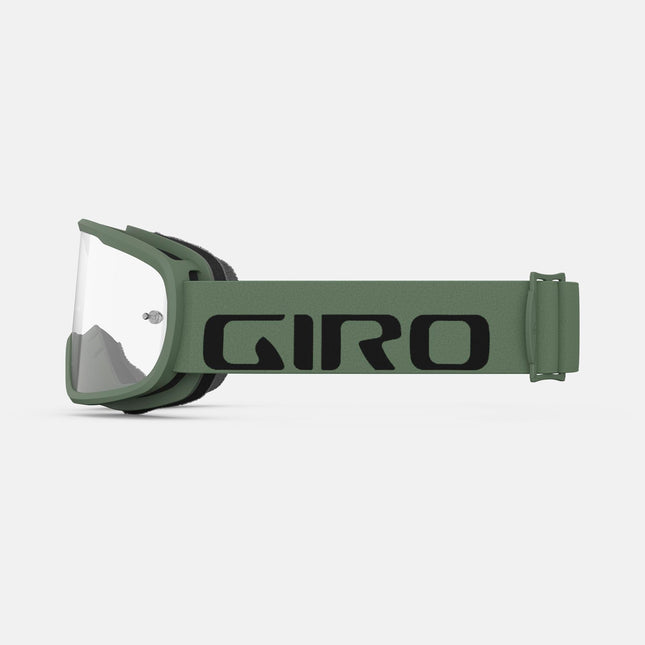 Giro Tempo MTB Goggle for Dirt Biking - Hedge Green - Clear Lens