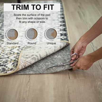 Mohawk Home Rug Pads, Rubber, Brown, 2' x 12'