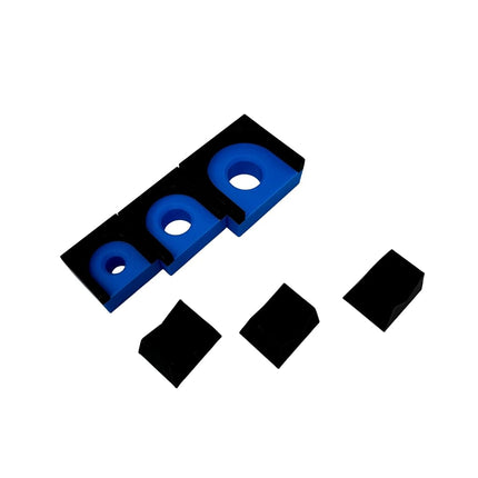 3D Tool Trays MagAttach Ratchet Organizer Kit (3 Piece Set (2-Pack), Blue/Black)