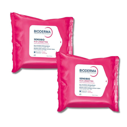 Bioderma Sensibio H2O Biodegradables Wipes Cleansi