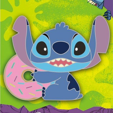 Stitch with Donut Enamel Pin