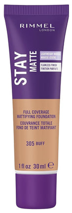 Rimmel Stay Matte Foundation, Buff, 1 Fluid Ounce
