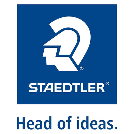 Staedtler 317-3 Universal Lumocolor 1.0mm Line Permanent Marker, Medium, Blue
