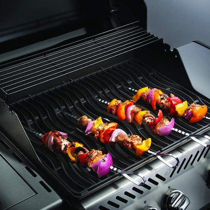 Napoleon 70015 Eight Stainless Steel Multifunctional Grill Skewers