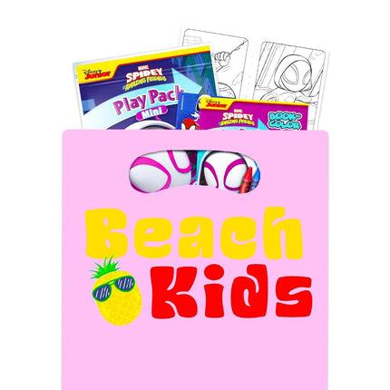 Marvel Spider Girl Gwen Stacy Mini Party Favors Set for Kids - Bundle with 24 Ghost-Spider Gwen Play Packs with Coloring Pages, Stickers, More (Spidergirl Birthday Party Supplies)