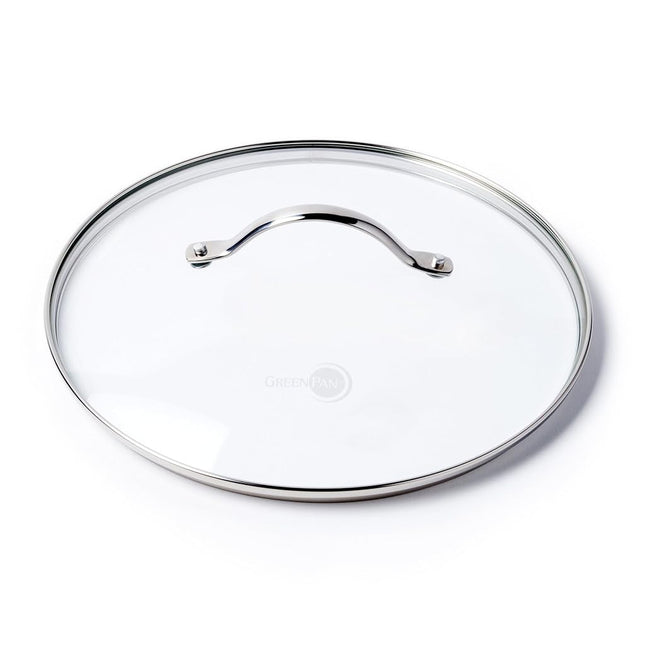 GreenPan Glass Lid with Stainless Steel Handle, 12"