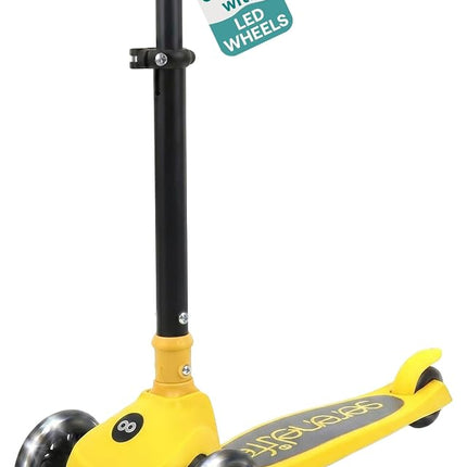 SereneLife Kids Scooter for Ages 3–7 – 3 Wheel Kic