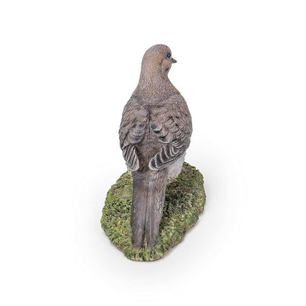 Hi-Line Gift Various Bird on Stump Statues (Mourning Dove)
