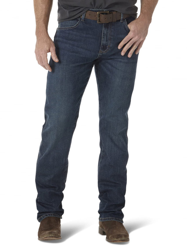Wrangler Men's Retro Slim Fit Straight Leg Jean, P