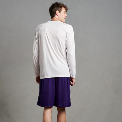 Russell Athletic Men's 9" Mesh Short, Purple, Small