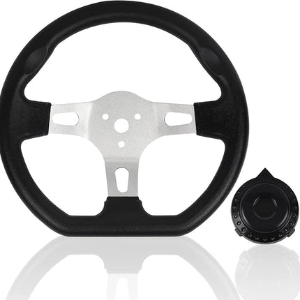 10.5inch/27cm Kart Steering Wheel - 3 Spokes Quick