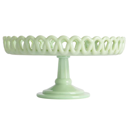Martha Stewart Highbrook, 8.5" Cake Stand, Green