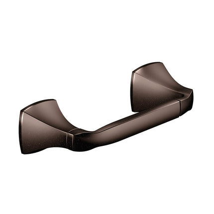 Moen YB5108ORB Support de papier toilette pivotant à double poteau Collection Voss, bronze, 13,39 x 3,03 x 4,92 pouces