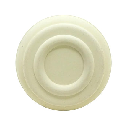 Shepherd Hardware 8617E 1-Inch Inside Diameter Rubber Chair Leg Tips, 40-Pack, White