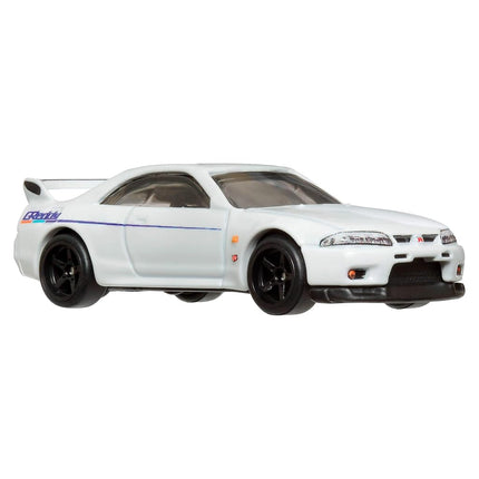 Hot Wheels Premium Nissan Skyline R-33, Car Culture Circuit Legends Vehicles for Kids 3 Years Old & Up and Adult fans and Collectors, Premium Collection of Car Culture 1:64 Scale Vehicles, HRV99