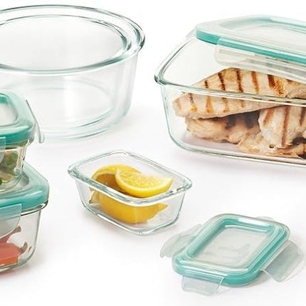 OXO Good Grips Smart Seal Rectangle Container, 0.8 Litre Capacity