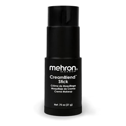 Mehron CreamBlend Stick Makeup - Black (0.75 oz)