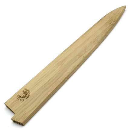 Yoshihiro Natural Magnolia Wood Saya Cover Blade Protector for Sujihiki Slicer (270mm)