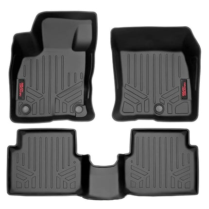 Rough Country Floor Mats for 2022 Ford Maverick | 2.0L Ecoboost - M-51102