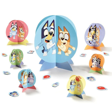 Bluey Table Centerpiece Kit - 27 Piece Set - Perfe