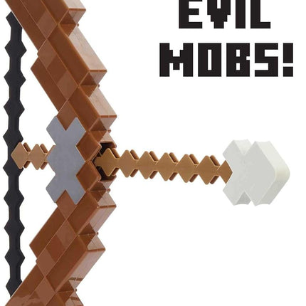 Mattel Minecraft Toys, Ultimate Bow & Arrow Set with Sounds, Kid-Sized Accessory for Pretend Play & Costumes Inspired by The Video Game