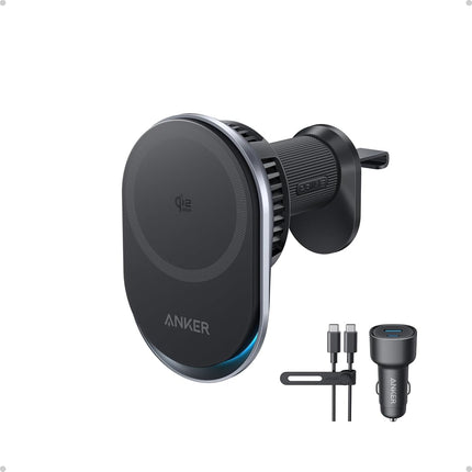 Anker Prime MagSafe Car Mount Charger, Qi2 25W Cer