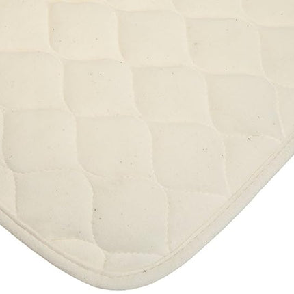 Funda Impermeable Acolchada para Regazo y Burp de American Baby Company, Hecha con Capa Superior de Algodón Orgánico, 21" x 14", Paquete de 2