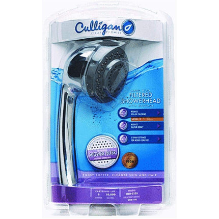 Culligan HSH-C135 Hand-Held Filtered Shower Head with Massage, Chrome Finish