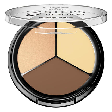 NYX PROFESSIONAL MAKEUP 3 Steps to Sculpt, Face Sc