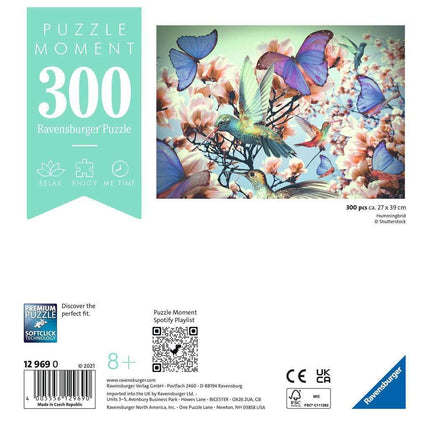Ravensburger Hummingbird 300 Piece Jigsaw Puzzles for Adults & Kids Age 14 Years Up
