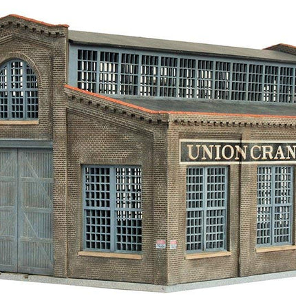 Walthers Cornerstone 933-4021 Factory Building Union Crane andShovel, Building