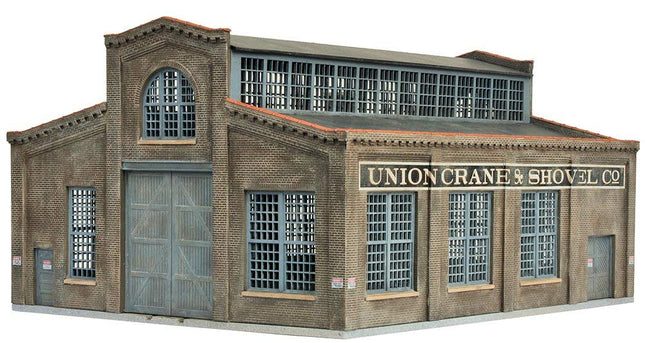 Walthers Cornerstone 933-4021 Factory Building Union Crane andShovel, Building