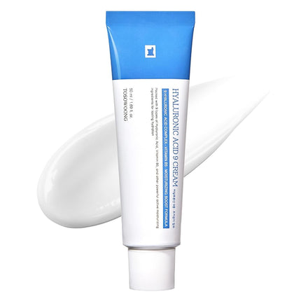 TOSOWOONG Hyaluronic Acid 9 Cream, Daily Face Mois