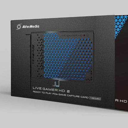 AVerMedia Live Gamer HD 2 - PCIe Internal Game Capture Card, HDMI and 3.5 mm, PassThrough, Ultra Low Latency,1080p60 Uncompressed Streaming Technology for PS4, Xbox, Switch Live Gamer - (GC570)