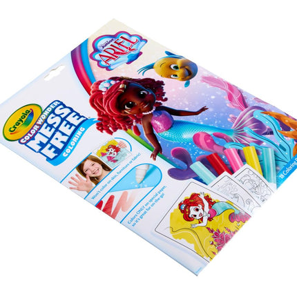 Crayola Color Wonder Disney Junior Ariel Mess Free Coloring Pages, Gift for Toddlers, Age 3, 4, 5, 6