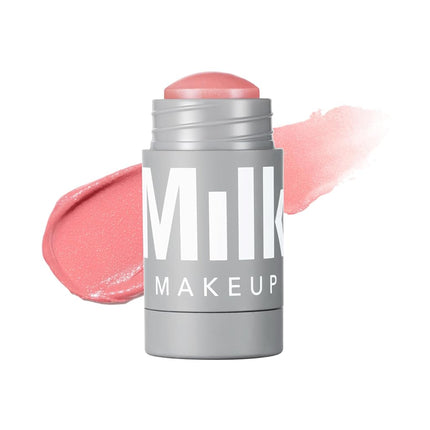 Milk Makeup Lip + Cheek Stick – Multi-Use Cream Blush + Lip Color with Mango Butter, Avocado Oil + Apricot Oil – Hydrating, Buildable, Long-Lasting, Vegan Formula – Dash, 0.21 oz