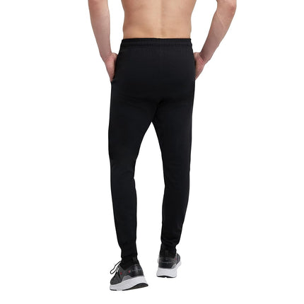 Champion Men's Classic Jersey Sweatpants, Black-586296, S UK
