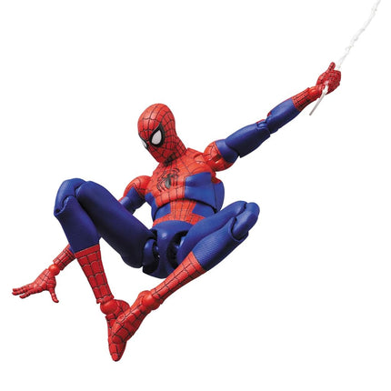MEDICOM Toy MAFEX No.235 Spider-Man (Peter B Parker) Renewal Ver. Painted Action Figure, Approximately 160mm in Height.