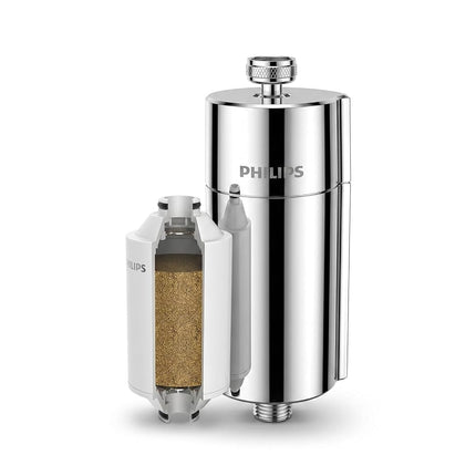 PHILIPS Shower Filter, Reduces Chlorine & Heavy Metals, AWP1775CH/37
