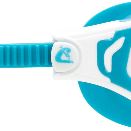 CRESSI Unisex Adult Vortex Innovative Swimming Goggles with Advanced Performance, Offering Comfort and Unique Versality, Aquamarine Clear Lens, One Size
